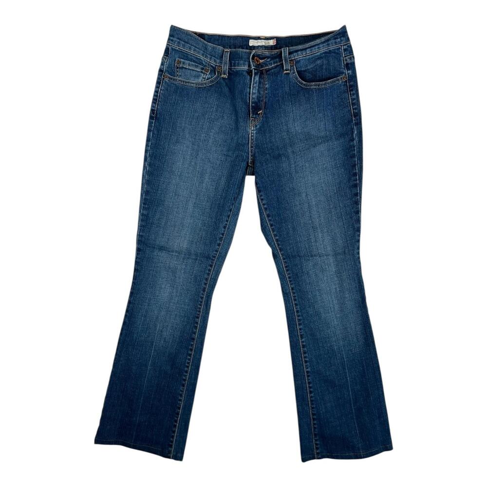 Levi's 515 Bootcut Jeans Women's 8 Blue Medium Wash Mid Rise Denim Altered
